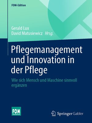 cover image of Pflegemanagement und Innovation in der Pflege